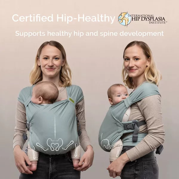 Boba Bliss 2-in-1 Hybrid Baby Carrier & Wrap (Color Sea Mist)