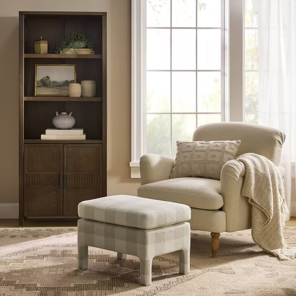 68.25" Dosinia Bookshelf Brown - Threshold™ Designed with Studio McGee