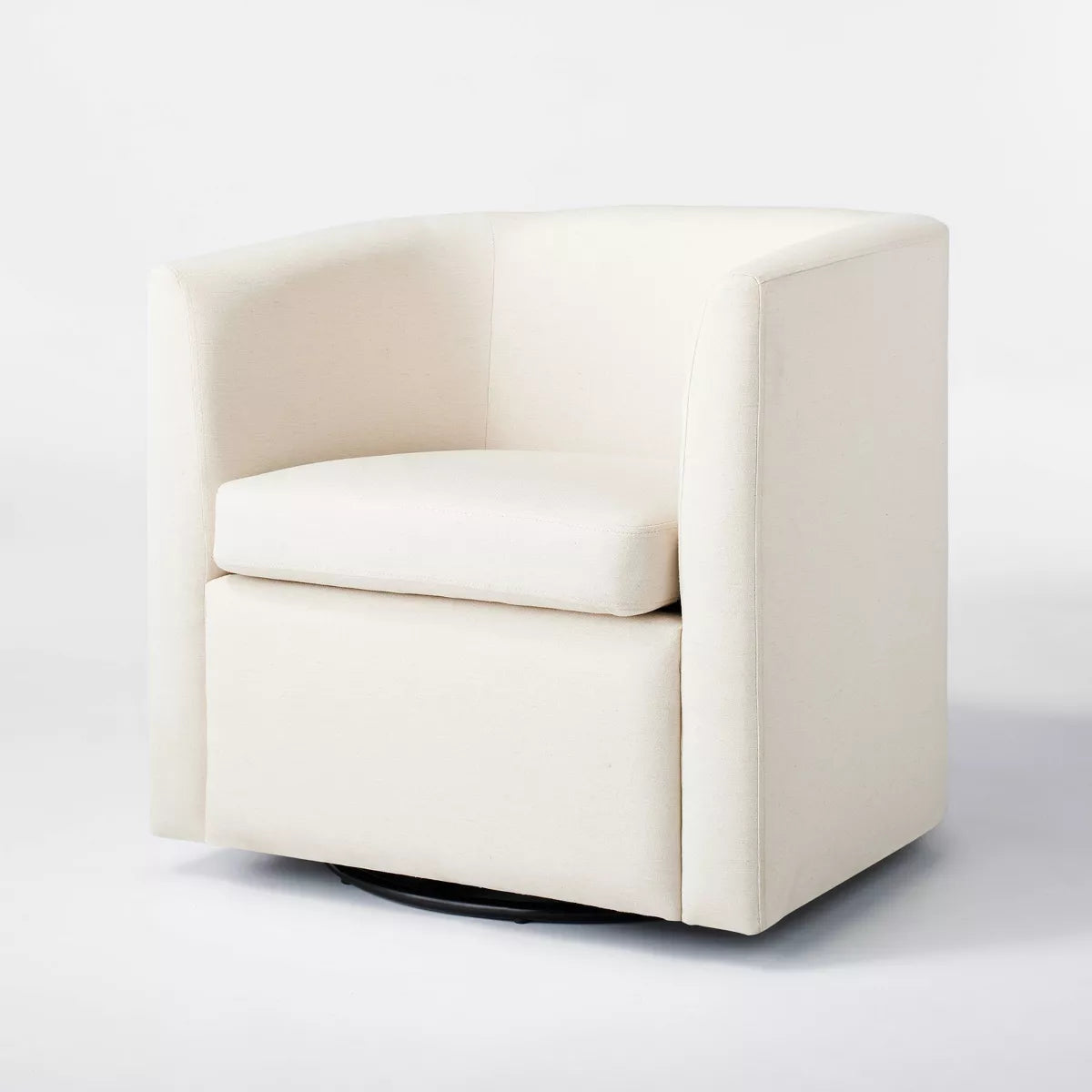 Vernon Upholstered Barrel Swivel Accent Chair - Threshold™ designed with Studio McGee