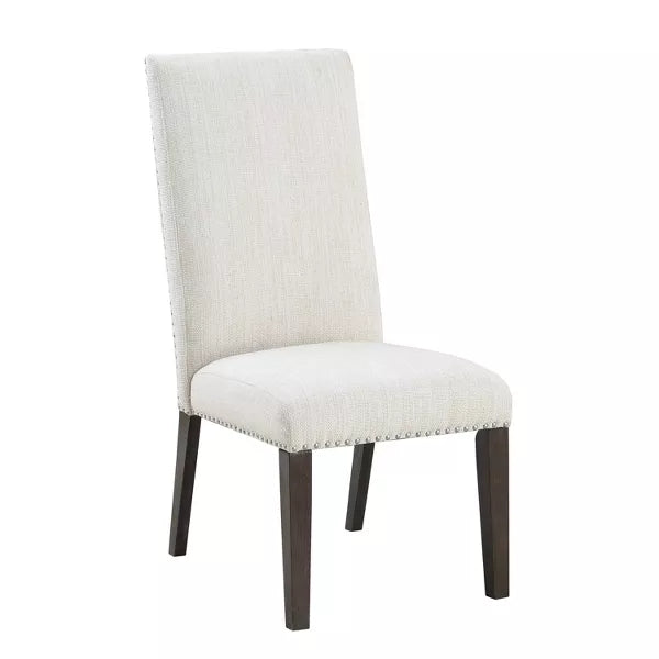 Set of 2 Hutchins Upholstered Chairs Cream - Steve Silver Co.