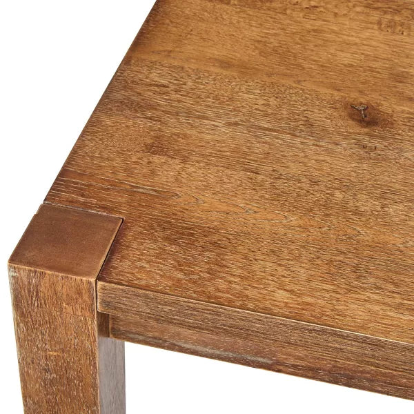 Verdon Dining Bench Driftwood - Buylateral: Solid Rubberwood, Unupholstered Seating for Entryway