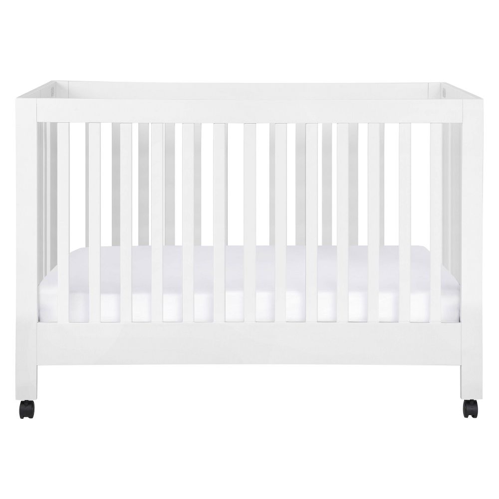 Babyletto Maki Full-Size Folding Crib with Toddler Rail