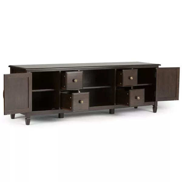 WyndenHall 72" Hampshire Wide TV Stand for TVs up to 80"