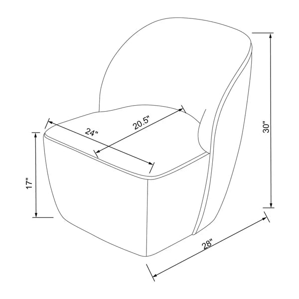 Pasadena Swivel Accent Chair - Threshold™ designed with Studio McGee