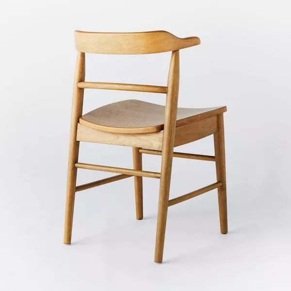 Kaysville Curved Back Wood Dining Chair - Threshold™ designed with Studio McGee