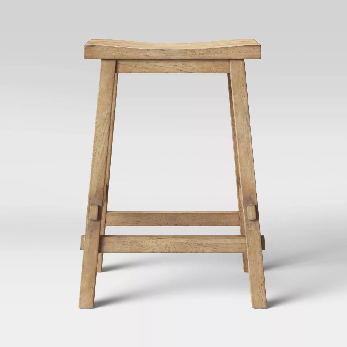 Halifax Farmhouse Wood Counter Height Barstool - Threshold™