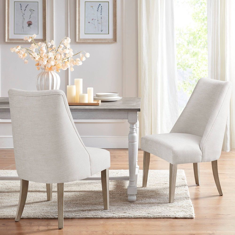 Set of 2 Winfield Upholstered Dining Chairs - Martha Stewart