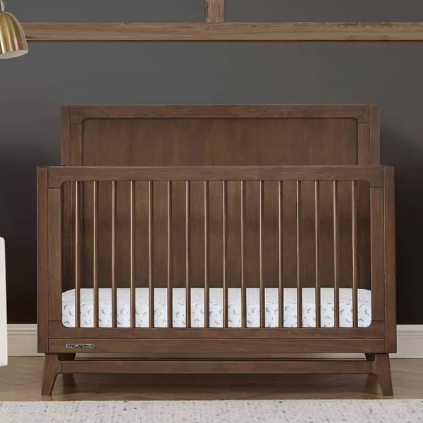 Delta Children Spencer 6-in-1 Convertible Crib (Color Teak Brown)