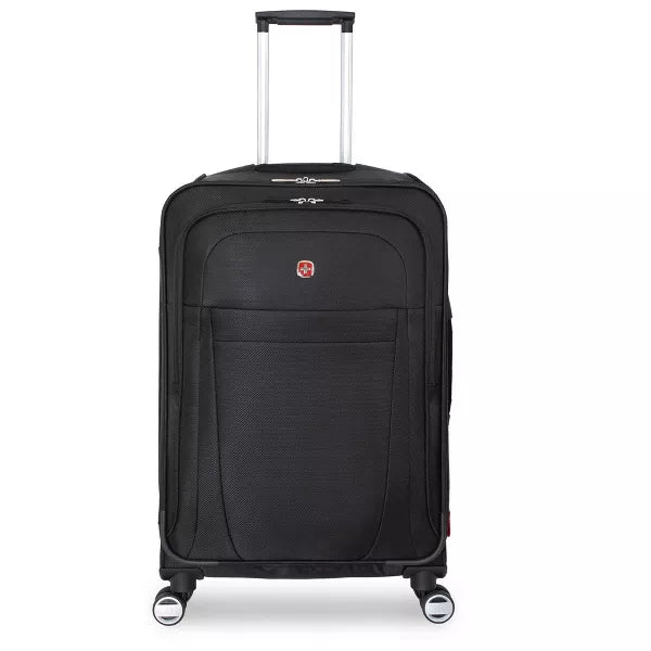 SWISSGEAR Zurich Softside Medium Checked Spinner Suitcase