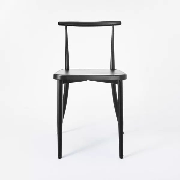 Northwood Metal Cafe Dining Chair Black - Threshold™ designed with Studio McGee