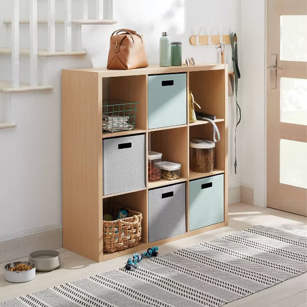 13'' 9 Cube Organizer Natural - Brightroom™