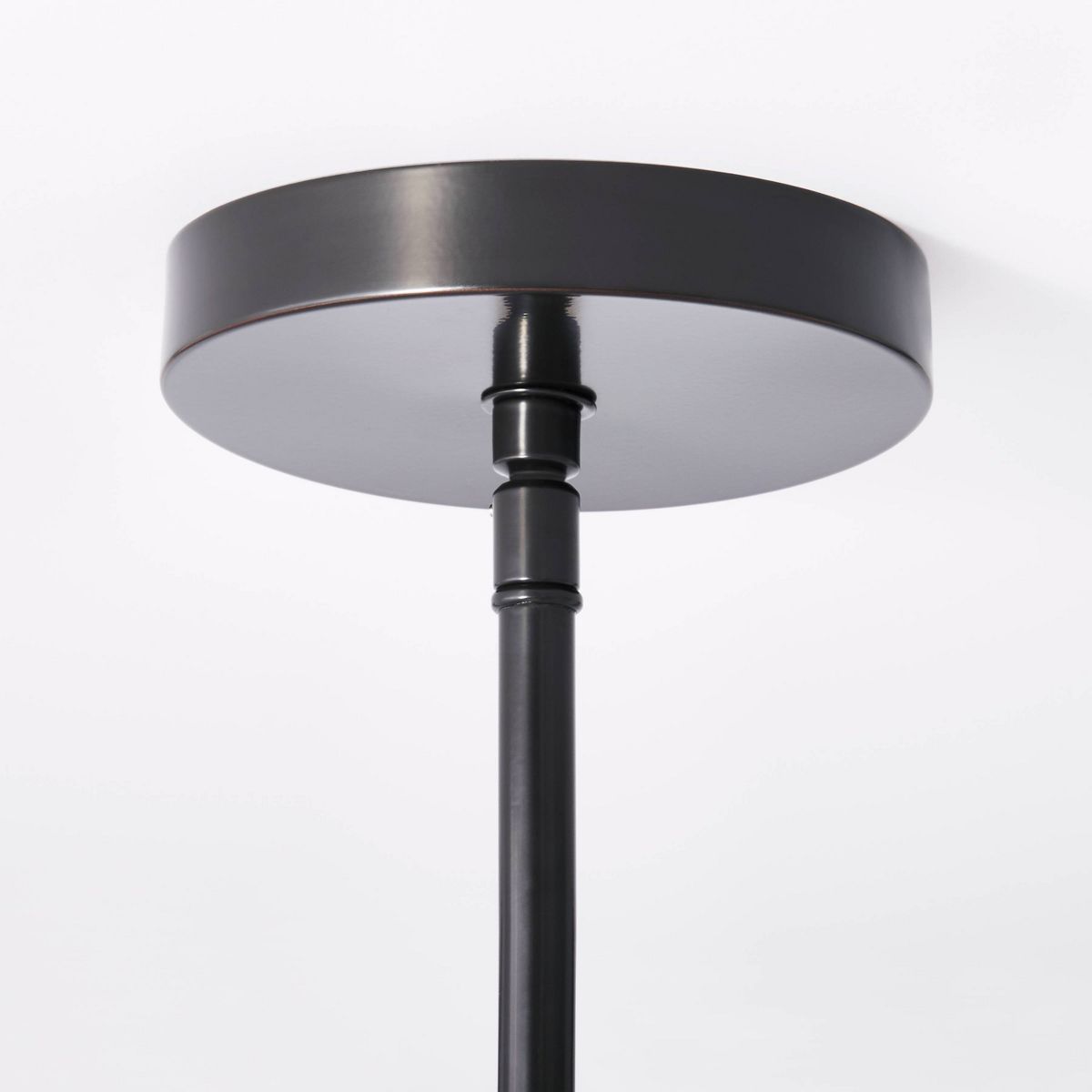 Metal Two Arm Shaded Chandelier Ceiling Light Black - Threshold™ designed with Studio McGee