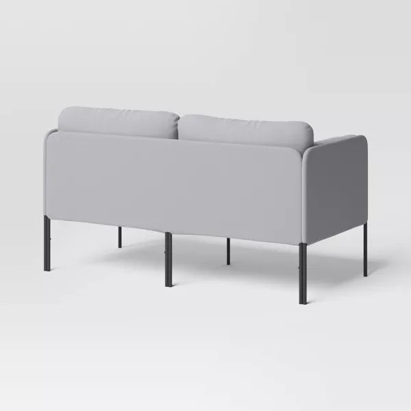 Upholstered Loveseat Gray - Room Essentials™