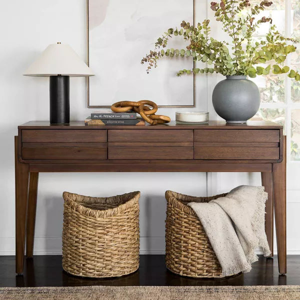 Herriman Wooden Console Table with Drawers - Threshold™ designed with Studio McGee