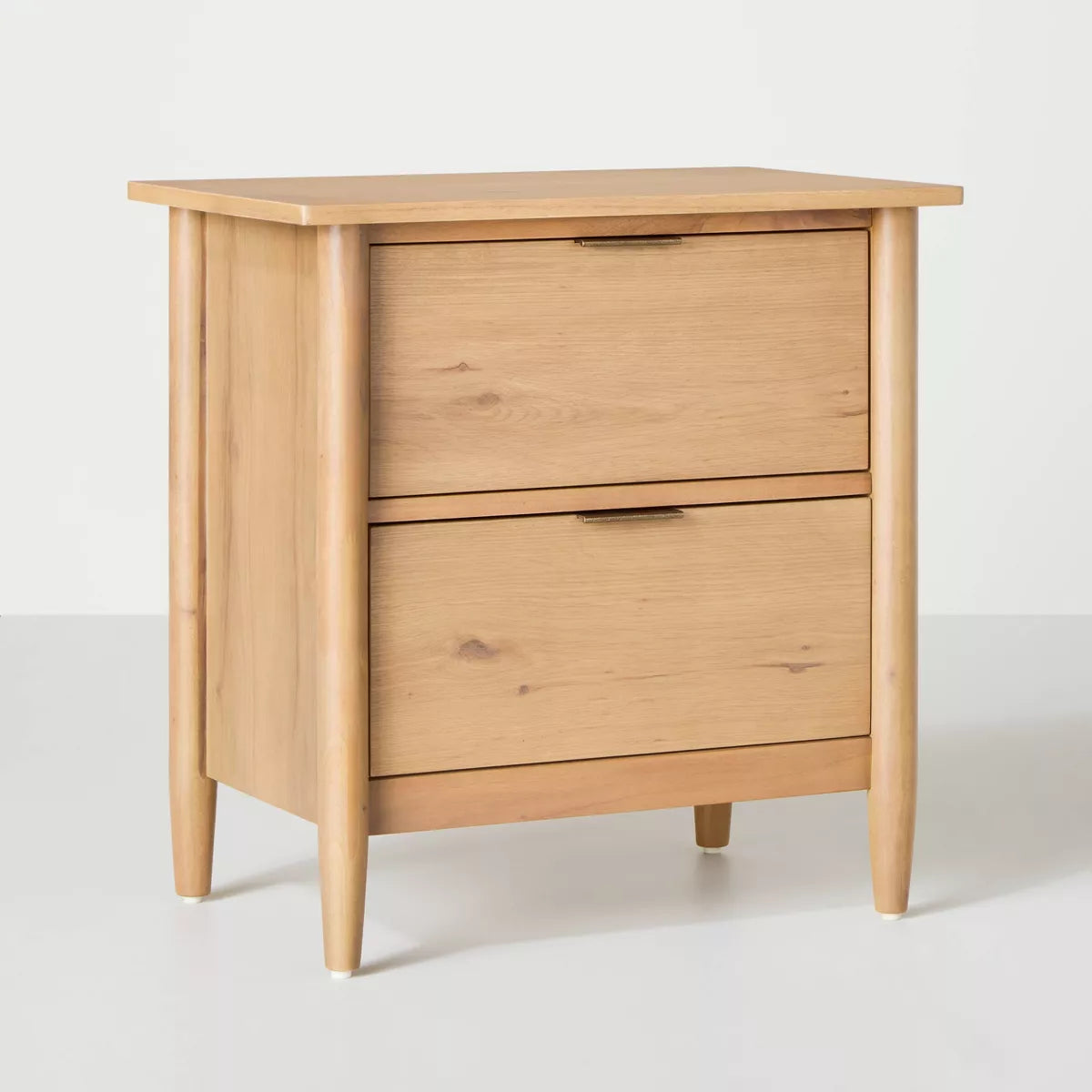 2-Drawer Wood Nightstand - Hearth & Hand™ with Magnolia