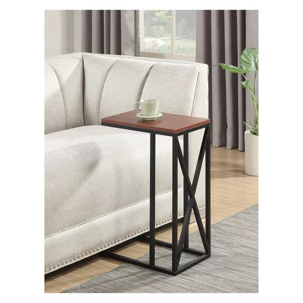 Tucson C End Table - Breighton Home (Color Cherry/Black)