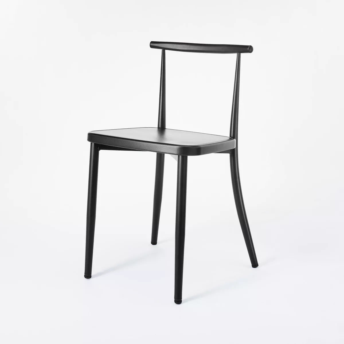 Northwood Metal Cafe Dining Chair Black - Threshold™ designed with Studio McGee