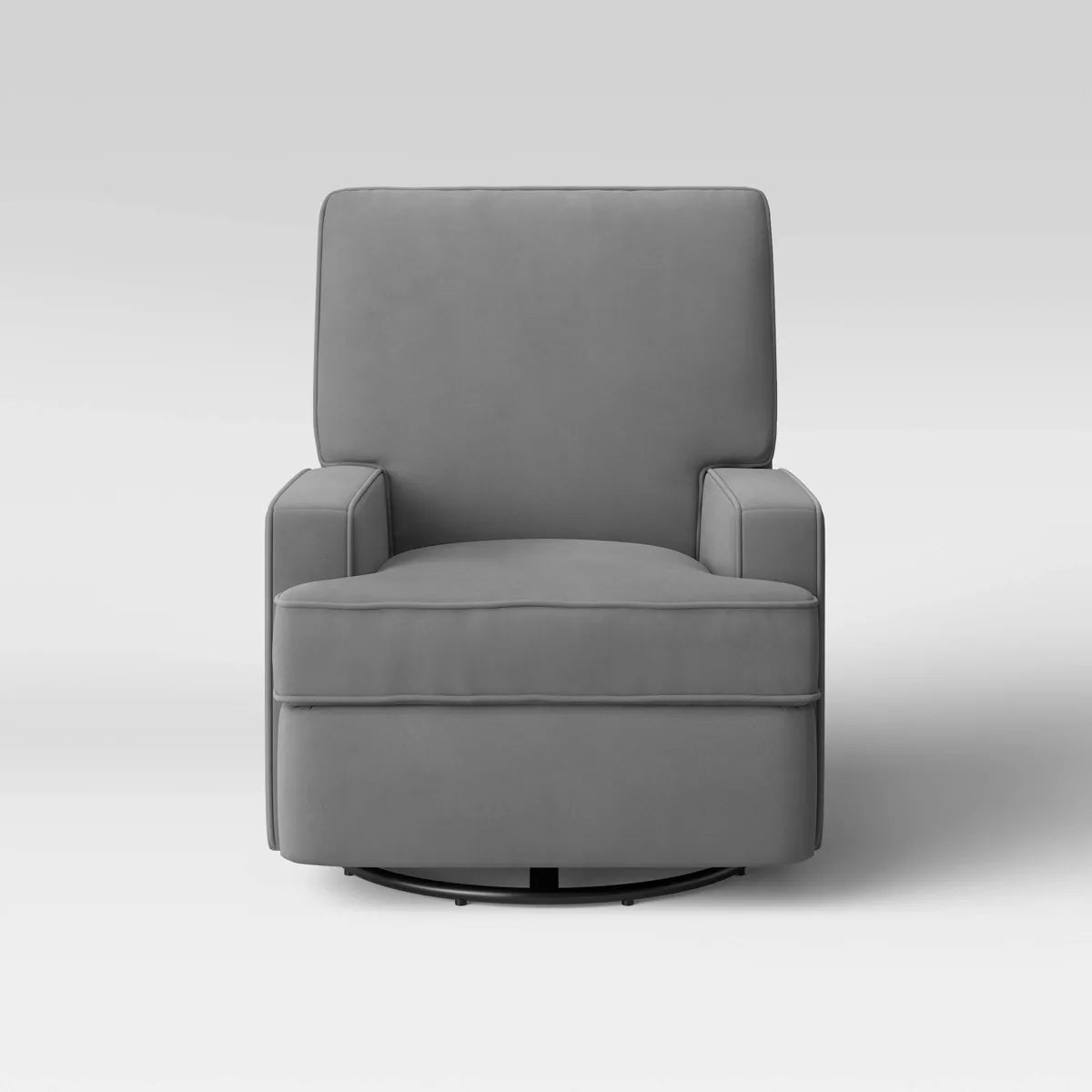 Baby Relax Addison Swivel Gliding Recliner (Color Gray)