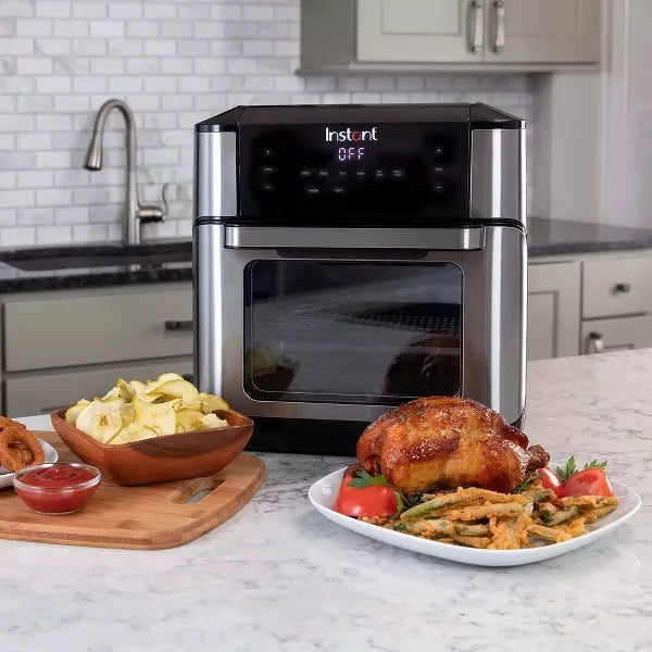 Instant Vortex Plus 10qt 7-in-1 Air Fryer Toaster Oven Combo - Black