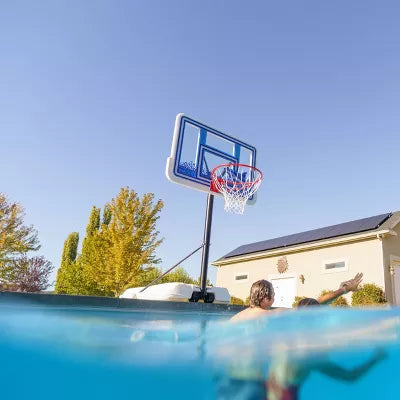 Lifetime 44" Clear Fusion Poolside Portable Hoop