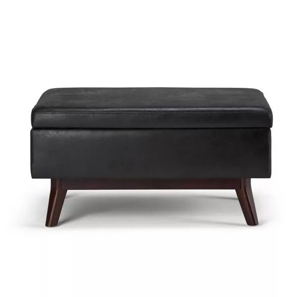 Ethan Coffee Table Storage Ottoman and benches WyndenHall