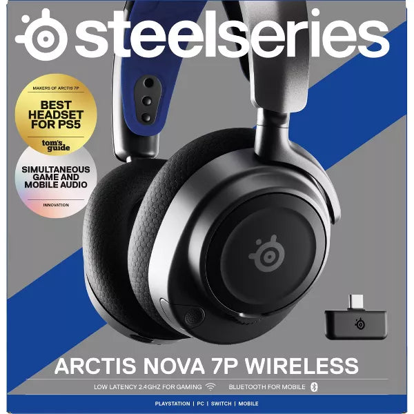 SteelSeries Arctis Nova 7 Wireless Gaming Headset for PlayStation 5