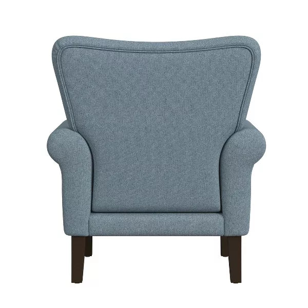 Rolled Arm Accent Chair - HomePop