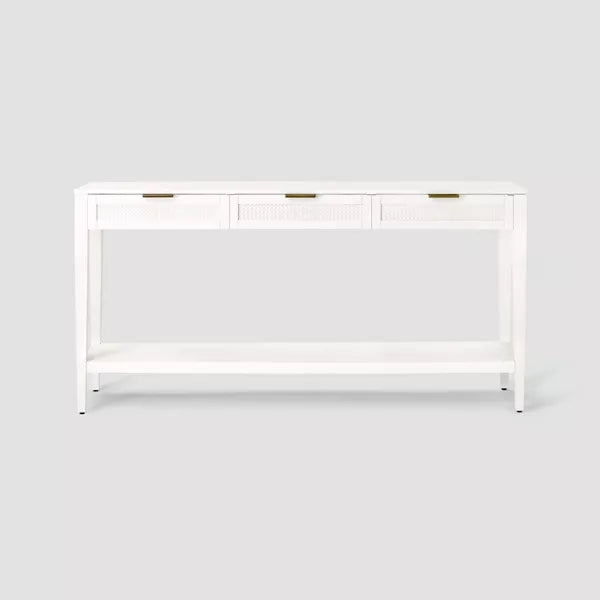 East Bluff Woven Drawer Console Table - Threshold™ designed with Studio McGee