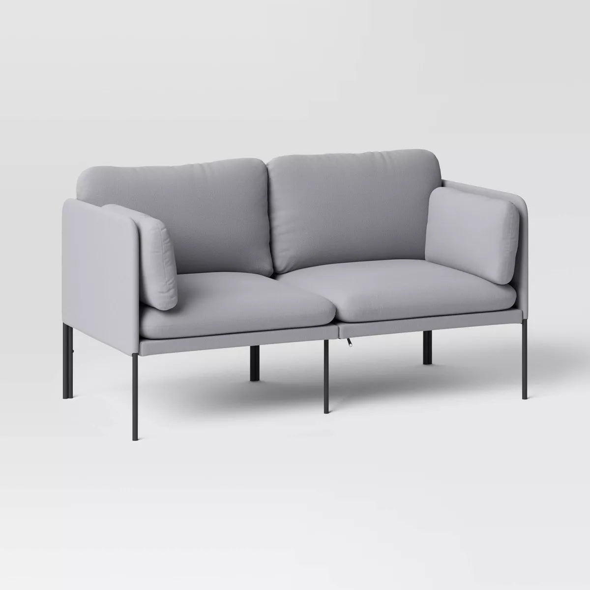 Upholstered Loveseat Gray - Room Essentials™