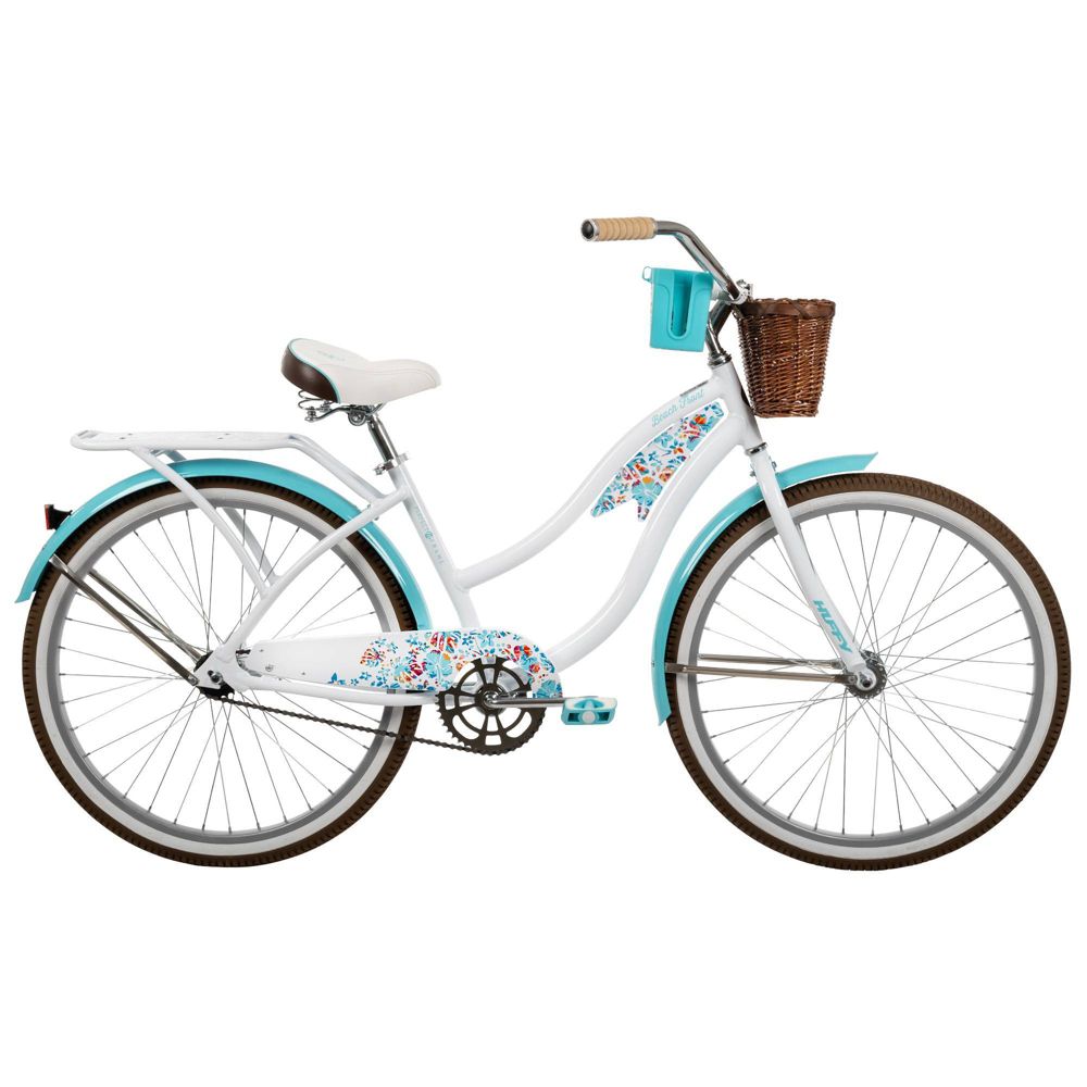 Huffy Beach Front 26" Adult Cruiser Bike - White