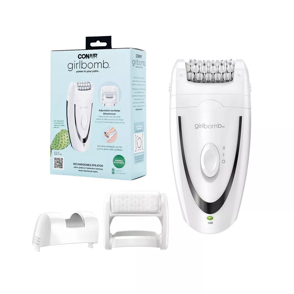 Conair GIRLBOMB Rechargeable Epilator - GBE20