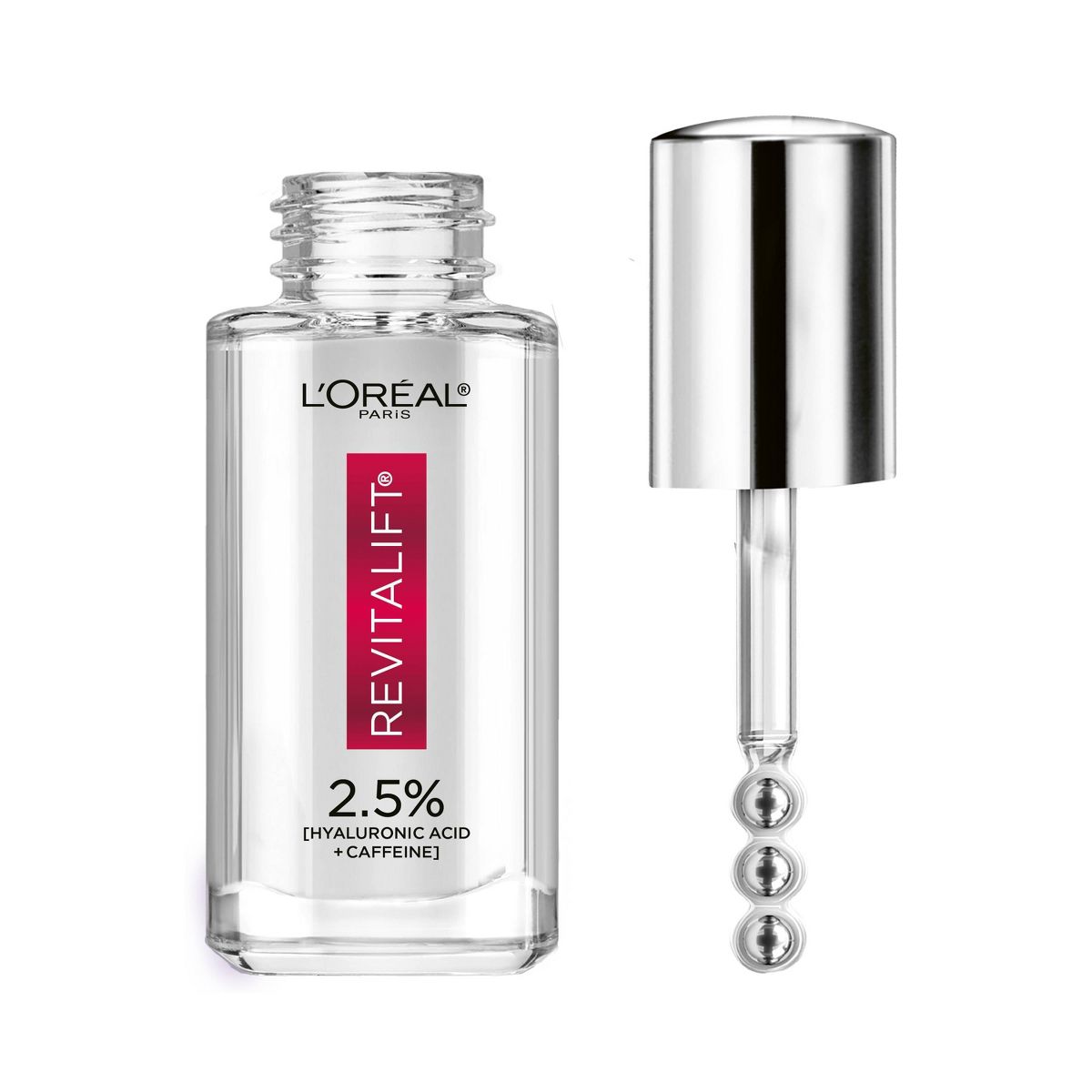 L'Oreal Paris Revitalift Derm Intensives Hyaluronic Acid and Caffeine Eye Serum - 0.67 fl oz