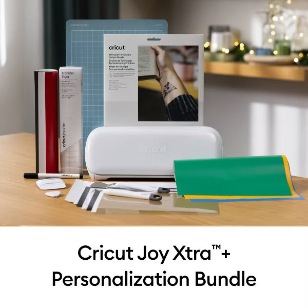 Cricut Joy Xtra Cutting Machine Personalization Making Edition Bundle