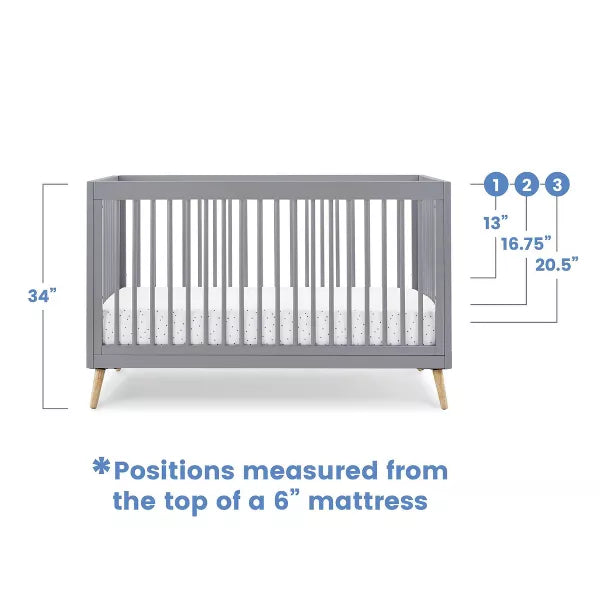 Delta Children Jordan 4-in-1 Convertible Crib