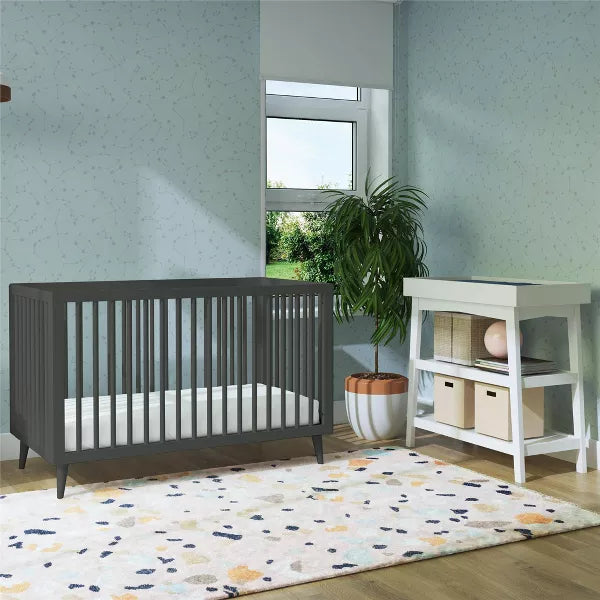 Novogratz Harper 3-in-1 Crib (Color Olive)