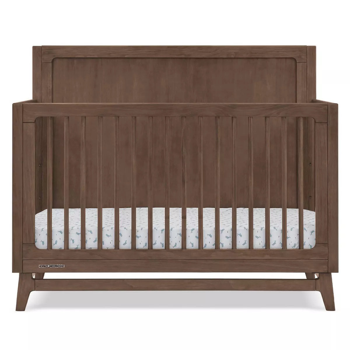 Delta Children Spencer 6-in-1 Convertible Crib (Color Teak Brown)