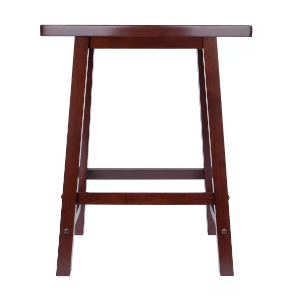 Katashi Fan Shape Stool Walnut - Winsome (Size 24")