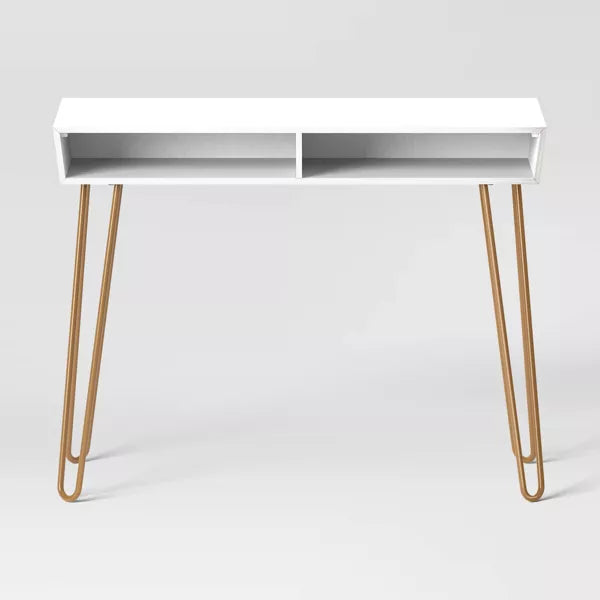 Hairpin Writing Desk with Storage - Threshold™