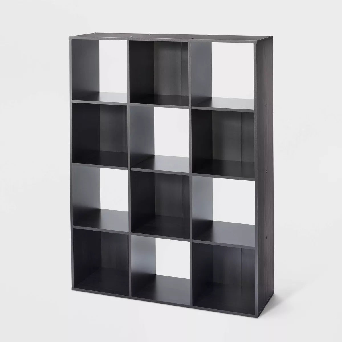 11" 12 Cube Organizer Shelf - Room Essentials™ (Espresso Brown)