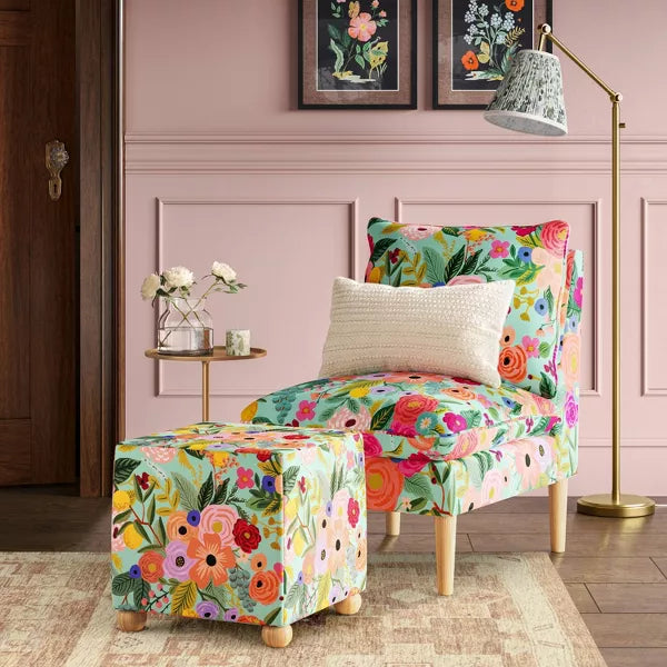 Rifle Paper Co. x Target Accent Chair (Color Garden Party)