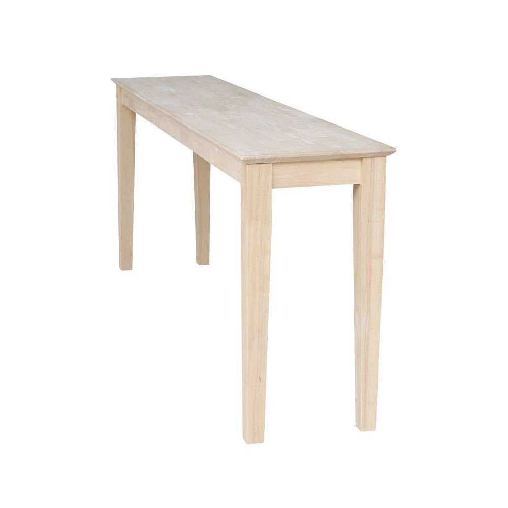 Shaker Table Unfinished - International Concepts