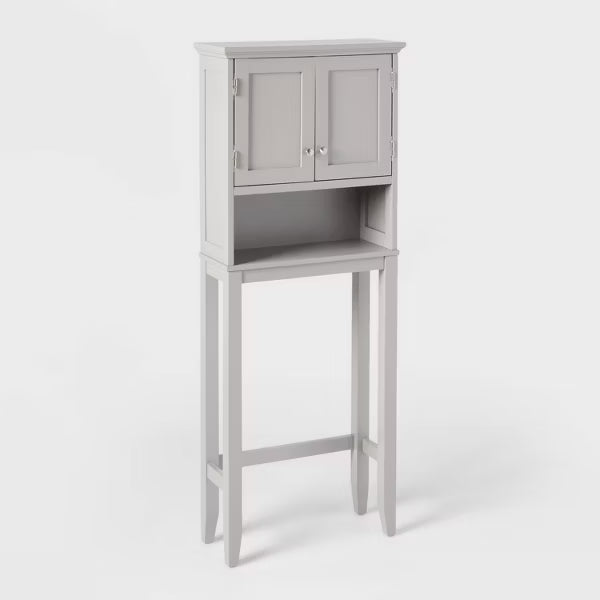 Wood Space Saver Etagere Gray - Threshold™