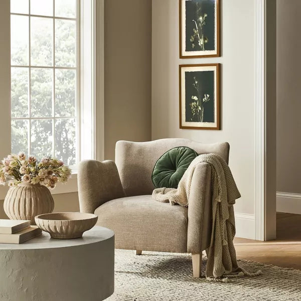 Wing Arm Accent Chair - Threshold™ designed with Studio McGee (Color Beige)