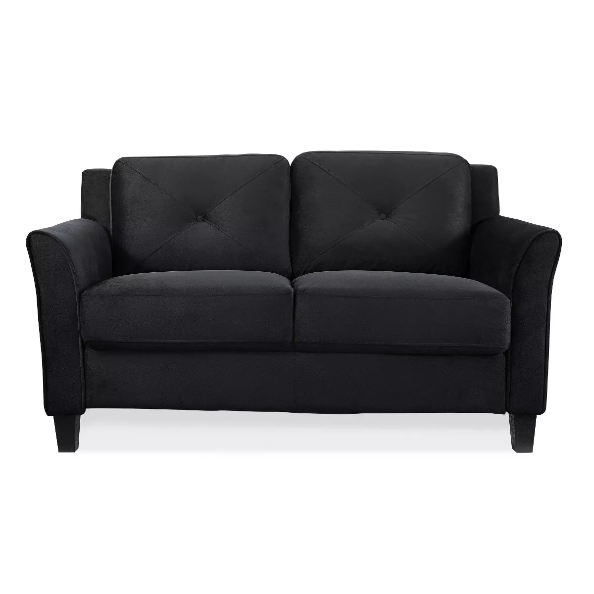 Harper Tufted Microfiber Loveseat - Lifestyle Solutions