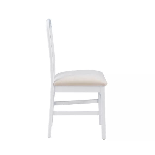 Set of 2 Parlette Chairs - Linon (Color White/Gray)