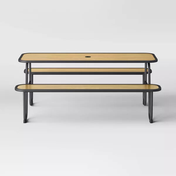 Picnic Rectangle Table Black - Room Essentials™