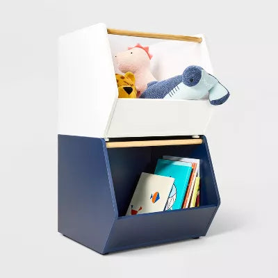 Kids' Stackable Laminate Storage Bin - Pillowfort™