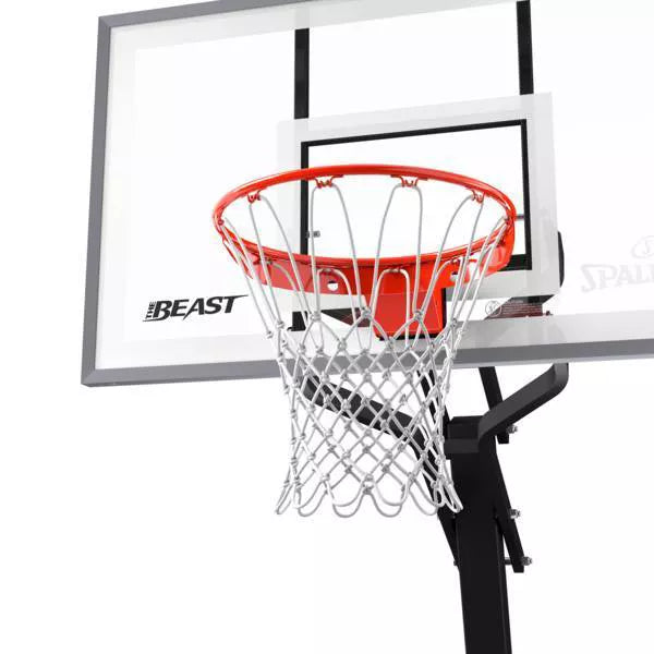 Spalding 54" Glass Portable BEAST Basketball Hoop