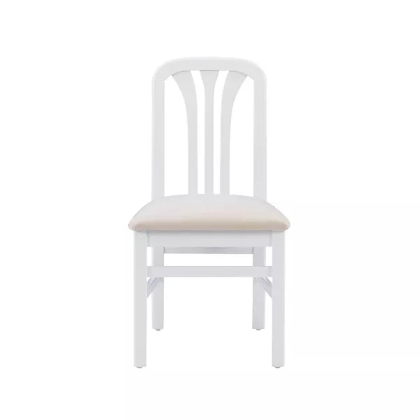 Set of 2 Parlette Chairs - Linon (Color White/Gray)