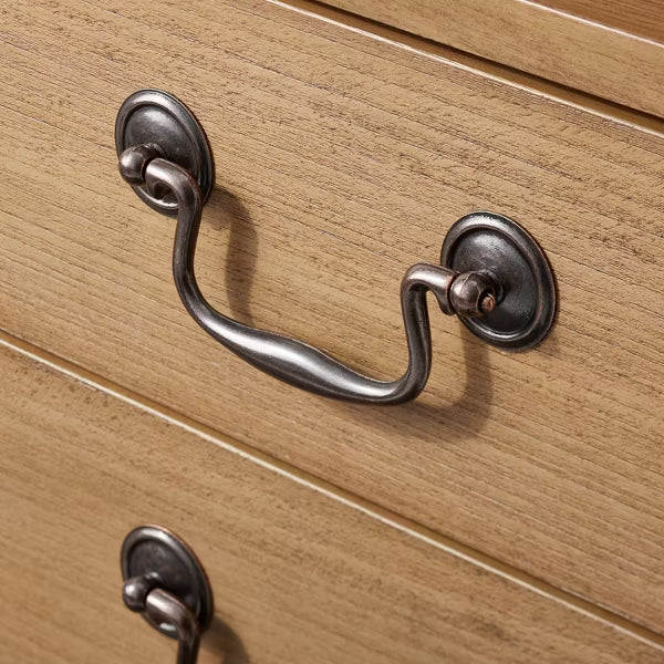 Elmira Nightstand 2 Drawers Brown - Threshold™ designed with Studio McGee Assembly Required